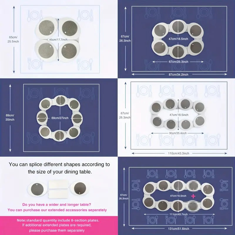 SpinEase Lazy Susan Turntable